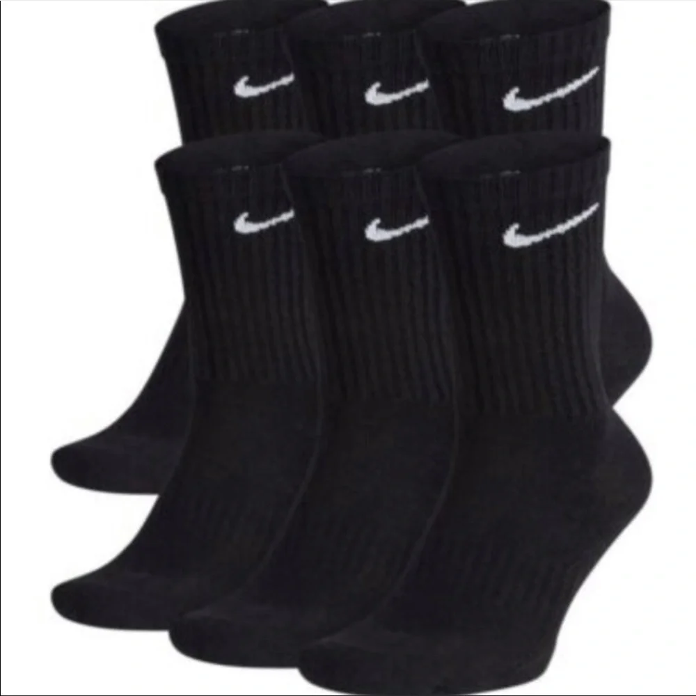 NIKE 6 pairs pack EVERYDAY COTTON CUSHIONED CREW - Picture 2 of 16